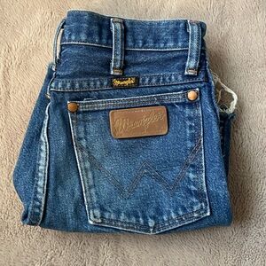 Wrangler Classic Blue Denim shorts